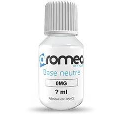 Base neutre sans nicotine Aromea