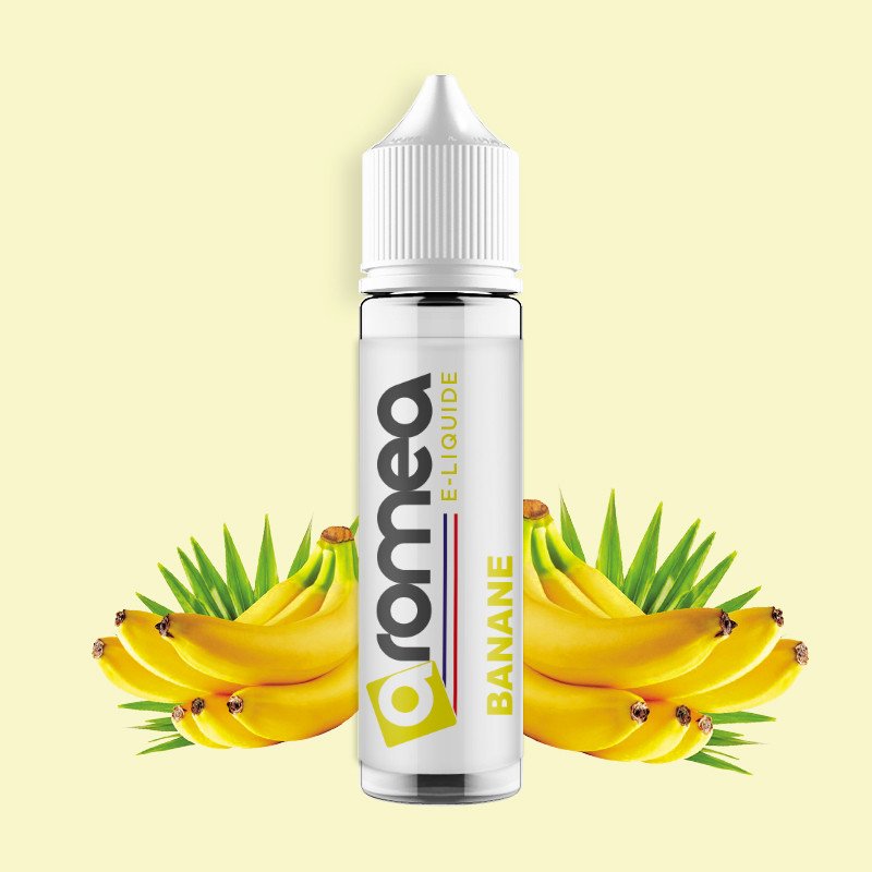 [E1D-10-09] E-liquide Banane 50ml - Aromea (0 mg)