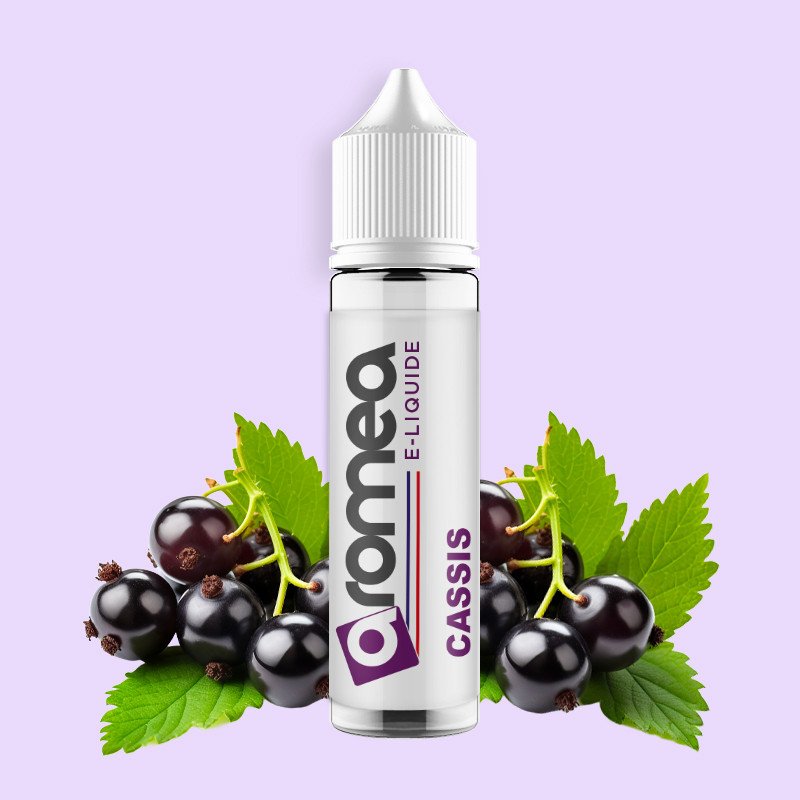 [E1D-60-02] E-liquide Cassis 50ml - Aromea (0 mg)