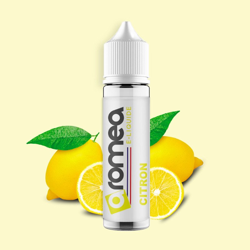 [E1D-30-16] E-liquide Citron 50ml - Aromea (0 mg)
