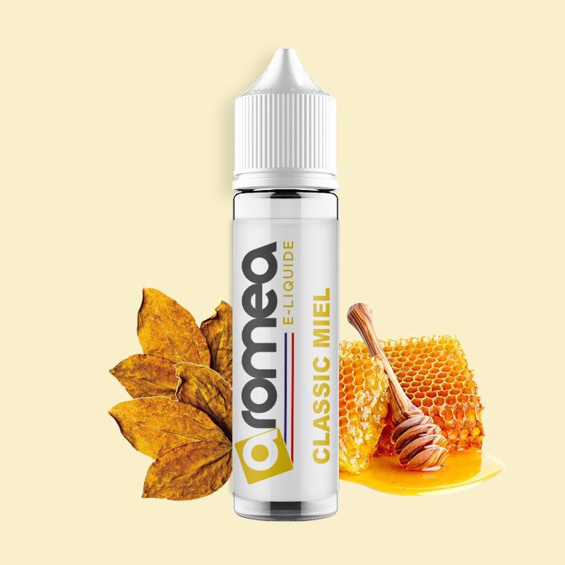 [E1D-40-11] E-liquide Classic Miel 50ml - Aromea (0 mg)