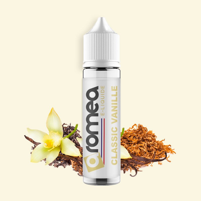 [E1D-40-09] E-liquide Classic Vanille 50ml - Aromea (0 mg)