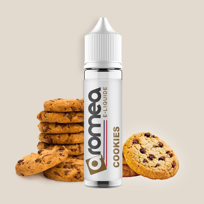 [E1D-10-02] E-liquide Cookies 50ml - Aromea (0 mg)