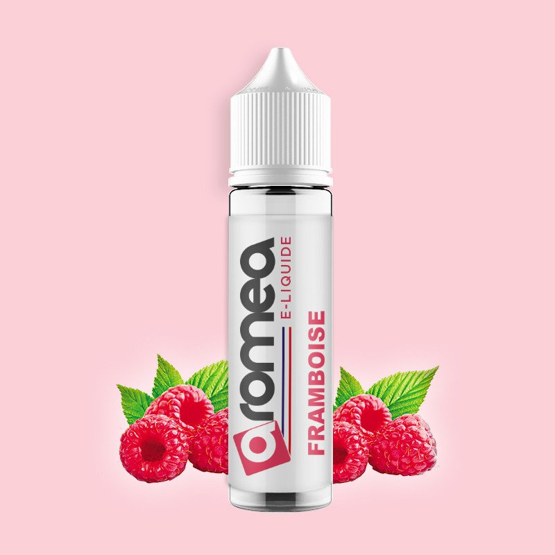 [E1D-40-14] E-liquide Framboise 50ml - Aromea (0 mg)