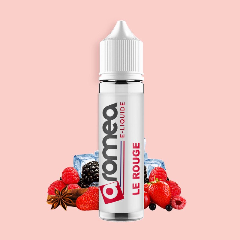 [E1D-40-02] E-liquide Le Rouge 50ml - Aromea (0 mg)