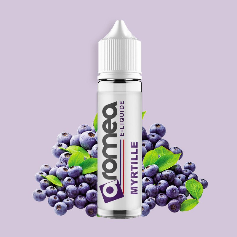 [E1D-60-12] E-liquide Myrtille 50ml - Aromea (0 mg)