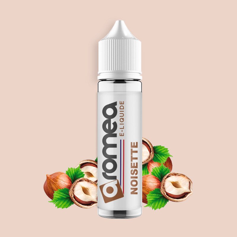 [E1D-30-15] E-liquide Noisette 50ml - Aromea (0 mg)