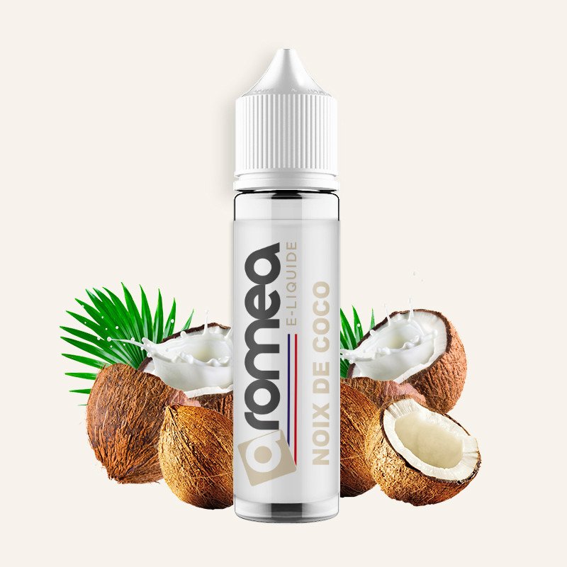 [E1D-50-10] E-liquide Noix de coco 50ml - Aromea (0 mg)