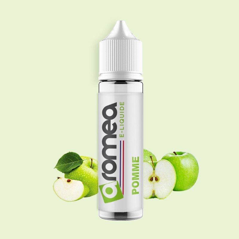 [E1D-30-04] E-liquide Pomme 50ml - Aromea (0 mg)