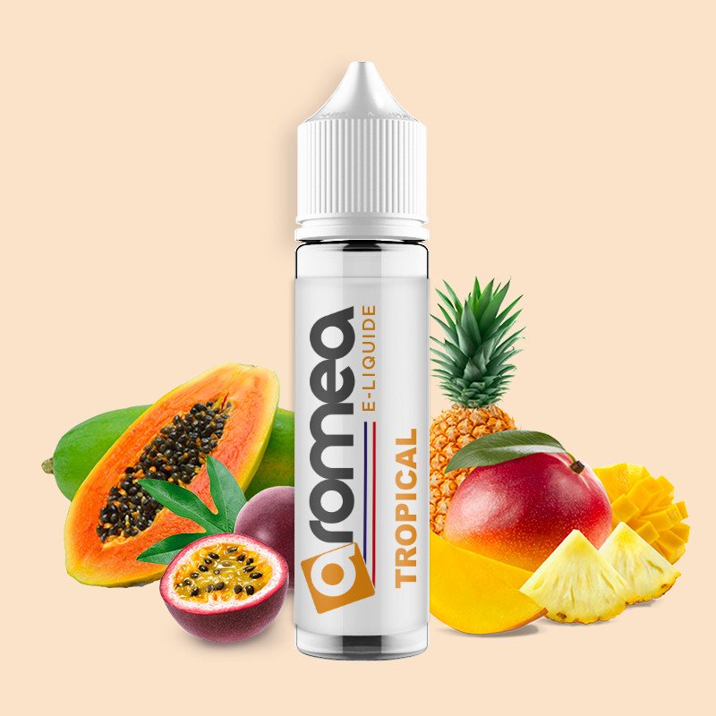 [E1D-60-06] E-liquide Tropical 50ml - Aromea (0 mg)