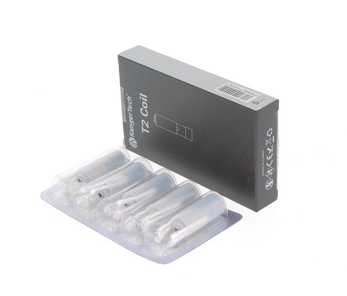 [B1G-30-19] Résistances T2 (x5) - Kangertech (1.5 Ω)