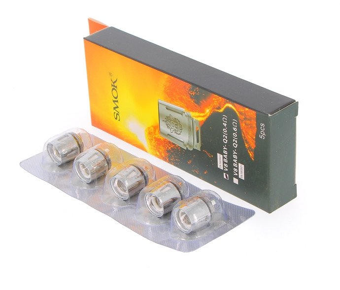 Résistances TFV8 Baby/Big Baby (x5) - Smoktech