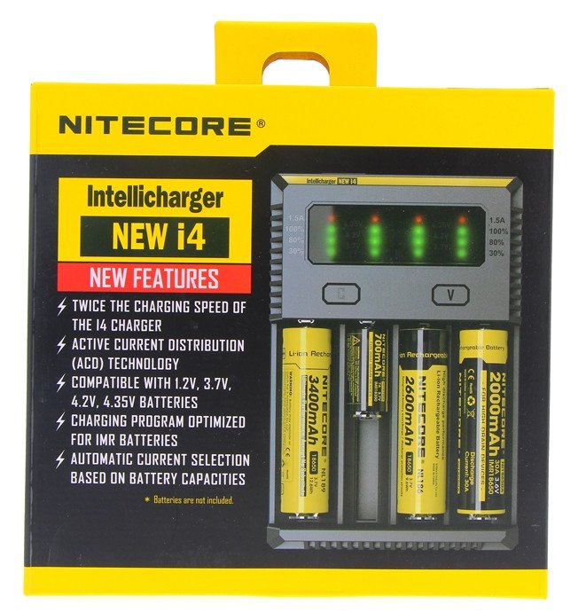 Chargeur accus I4 - Nitecore