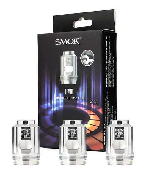 [B1G-20-12] Résistances TFV18 (x3) - Smoktech (0.15 Ω)
