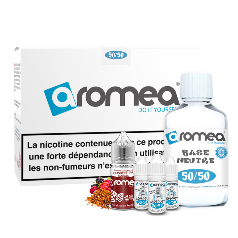 [A1G-10-2 + B2G-60-3] E-liquide DIY Classic fruits rouges 230ml - Aromea (0 mg (sans nicotine))