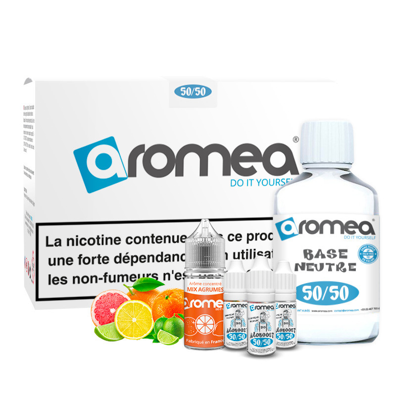 E-liquide DIY Mix agrumes 230ml - Aromea