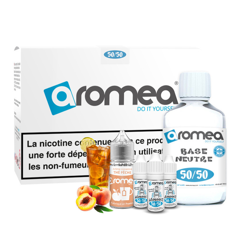 E-liquide DIY Thé pêche 230ml - Aromea