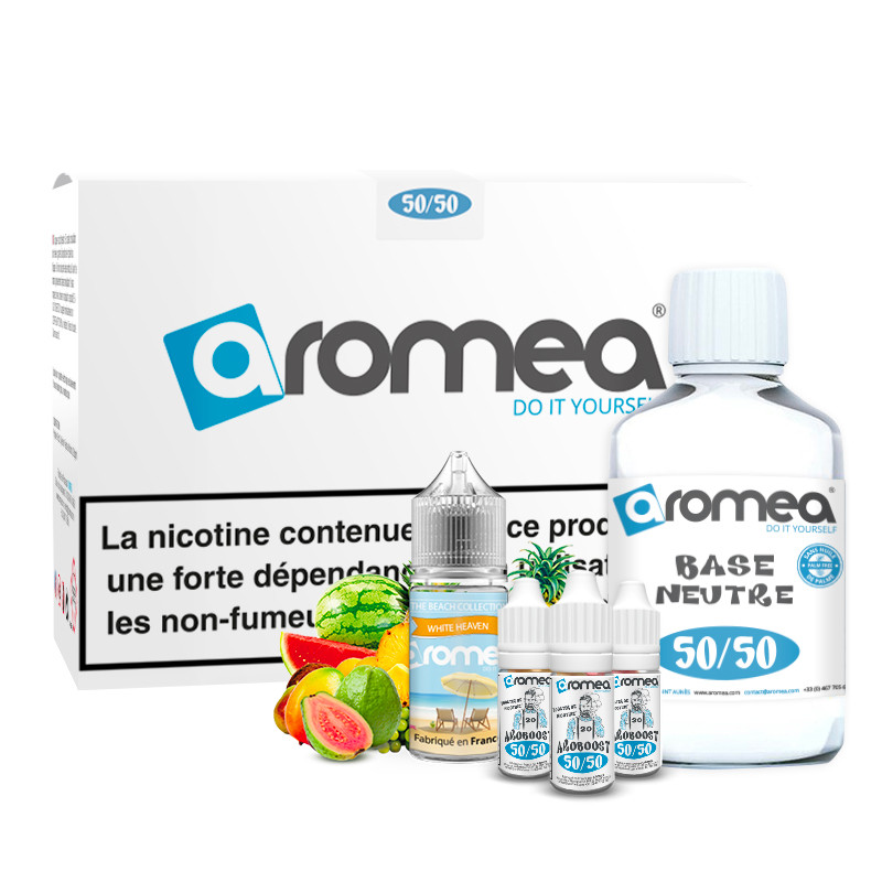 [A1G-10-2 +B2G-100-17] E-liquide DIY White Heaven - TBC (0 mg (sans nicotine))