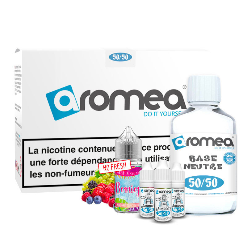 [A1G-10-2 +B2G-70-22] E-liquide DIY  BERRIEZ - No Fresh & Sweet (0 mg (sans nicotine))
