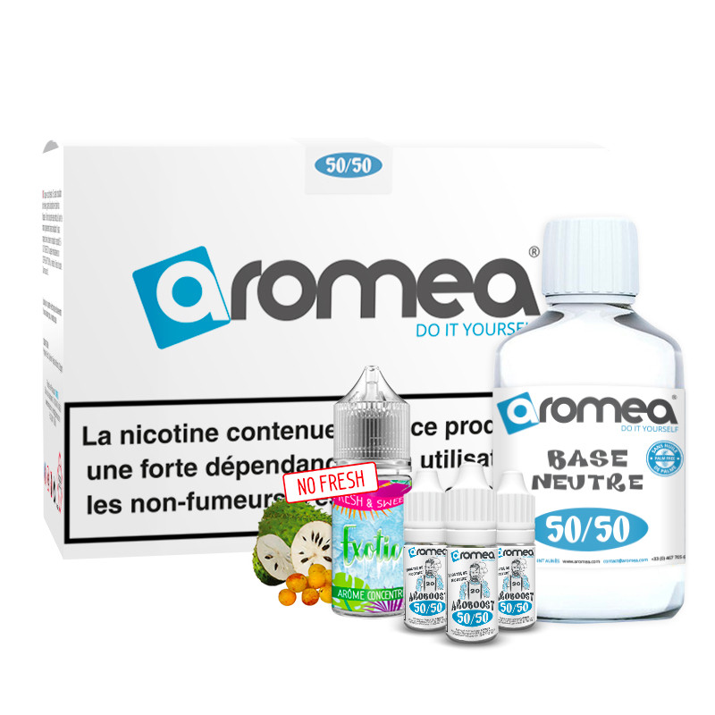 [A1G-10-2 +B2G-60-23] E-liquide DIY EXOTIC - No Fresh & Sweet (0 mg (sans nicotine))
