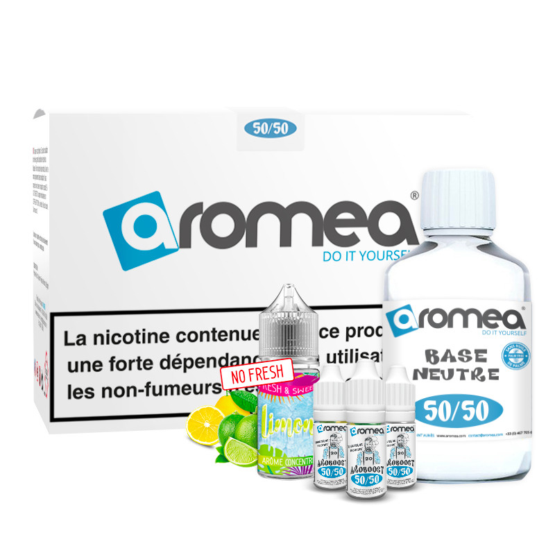 [A1G-10-2 +B2G-60-27] E-liquide DIY LIMON - No Fresh & Sweet (0 mg (sans nicotine))