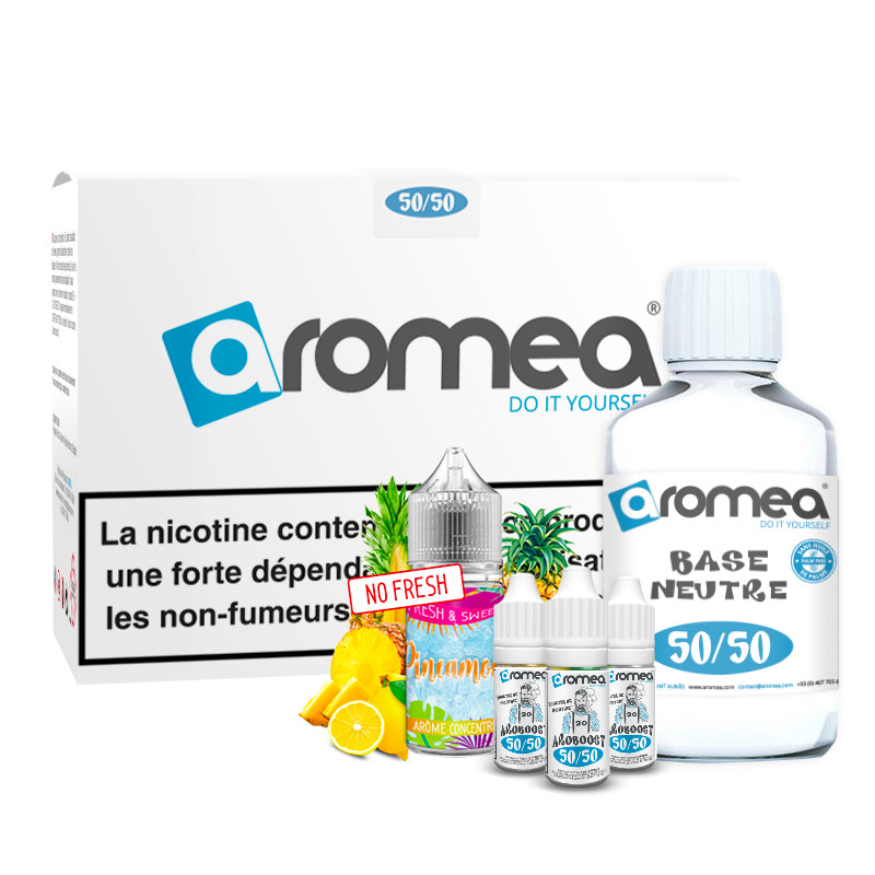 [A1G-10-2 +B2G-70-23] E-liquide DIY PINEAMON - No Fresh & Sweet (0 mg (sans nicotine))
