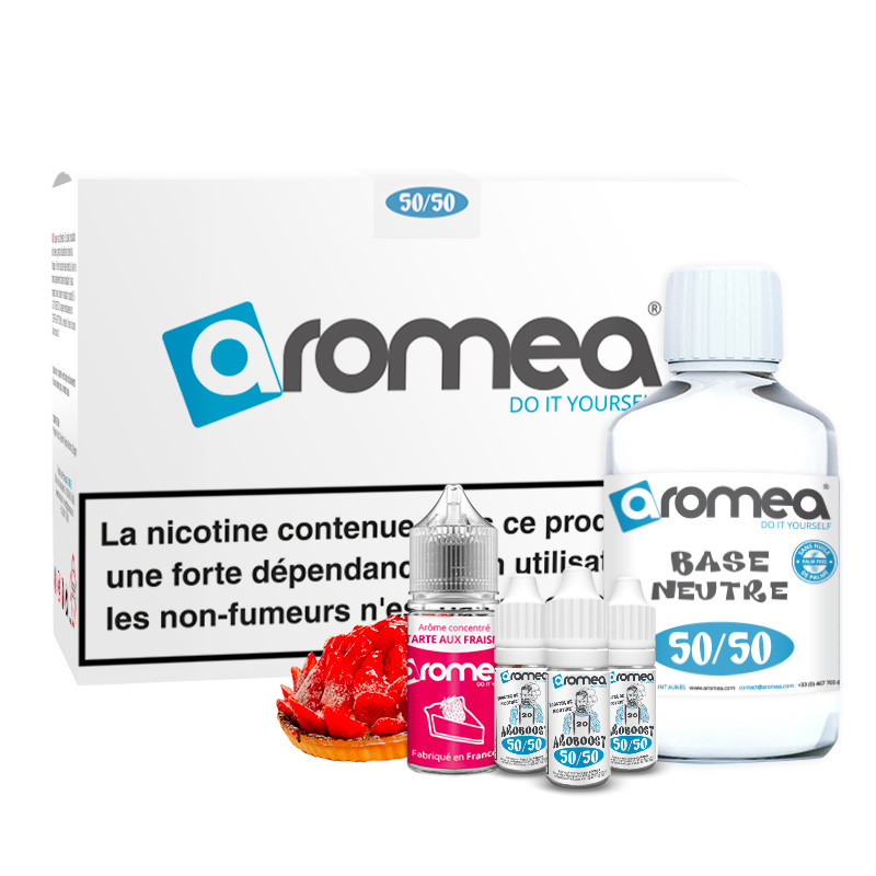 E-liquide DIY Tarte aux fraises 230ml - Aromea