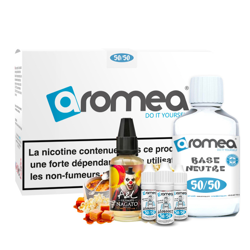 [A1G-10-2 + B2G-80-26] E-liquide DIY Nagato 230 ml - Ultimate A&L (0 mg (sans nicotine))