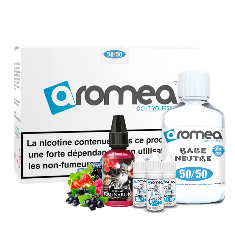 [A1G-10-2 + B2G-30-24] E-liquide DIY Ragnarok 230ml - Ultimate A&L (0 mg (sans nicotine))