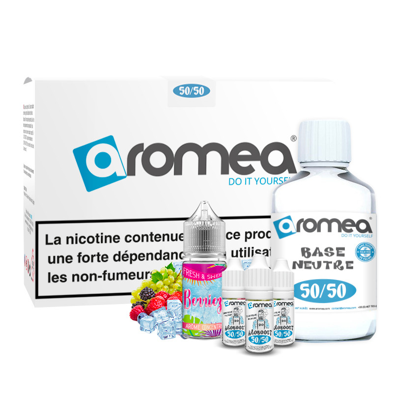 [A1G-10-2 +B2G-50-25] E-liquide DIY  BERRIEZ - Fresh & Sweet (0 mg (sans nicotine))