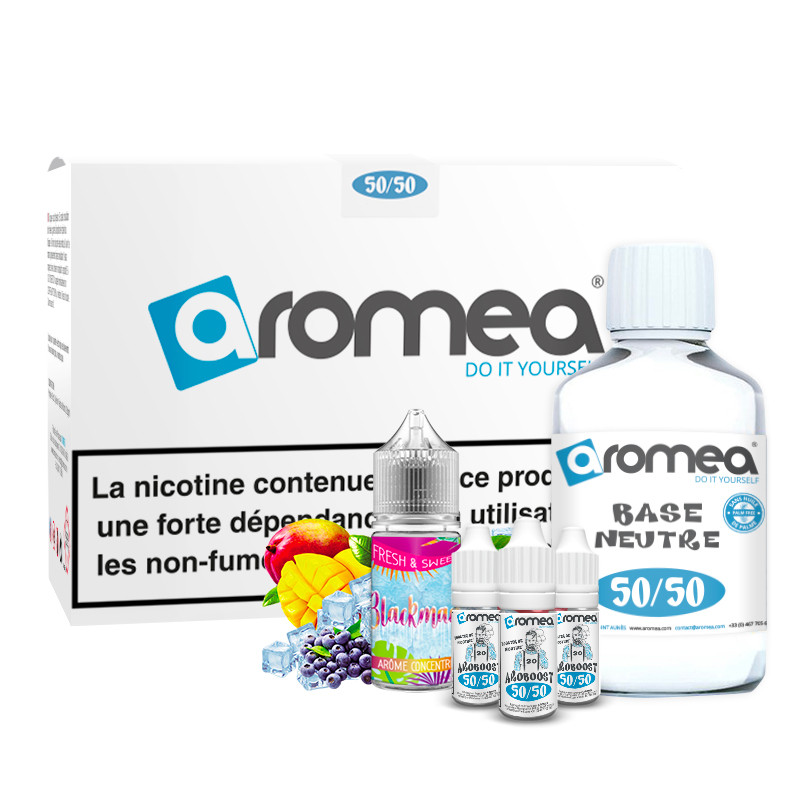 [A1G-10-2 +B2G-70-25] E-liquide DIY BLACKMAN - Fresh & Sweet (0 mg (sans nicotine))
