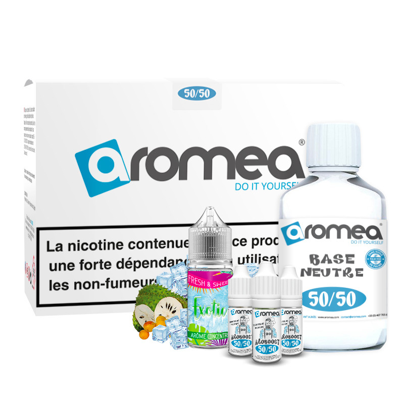 [A1G-10-2 +B2G-40-26] E-liquide DIY EXOTIC - Fresh & Sweet (0 mg (sans nicotine))