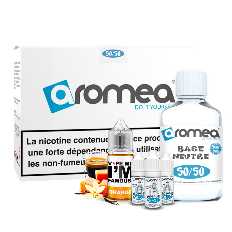 [A1G-10-2 +C1G-20-03] E-liquide DIY Orange - Vape me i'm famous (0 mg (sans nicotine))