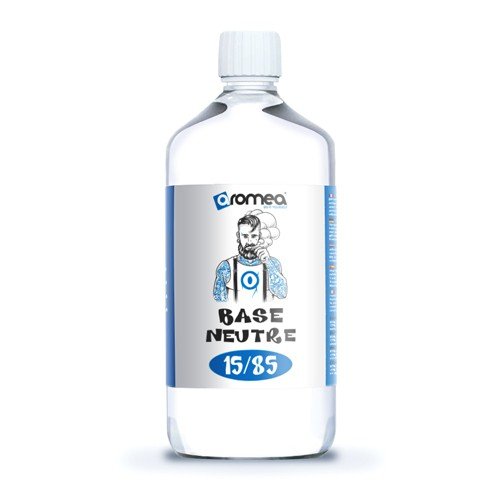 [A1G-10-3] Base 15% PG / 85% VG - 1L (0 mg)
