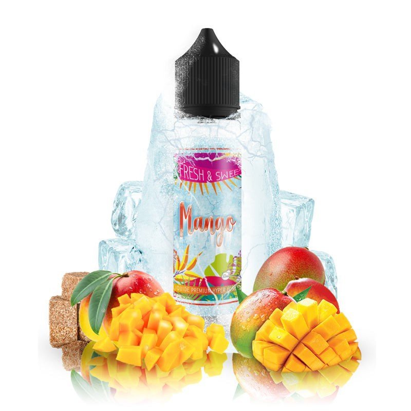 [D1G-40-2] E-liquide MANGO 50ml - Fresh & Sweet (0 mg)