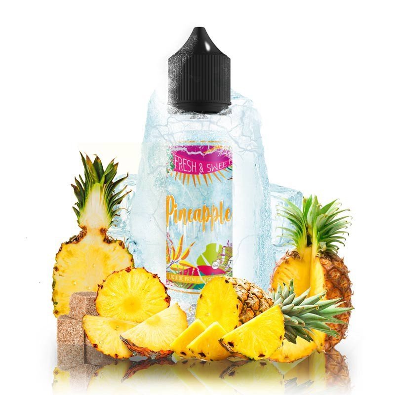 [D1G-40-3] E-liquide PINEAPPLE 50ml - Fresh & Sweet (0 mg)