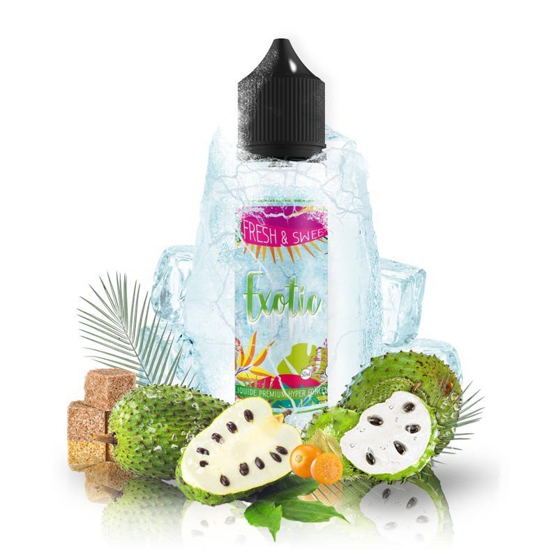 [D1G-30-4] E-liquide EXOTIC 50ml - Fresh & Sweet (0 mg)