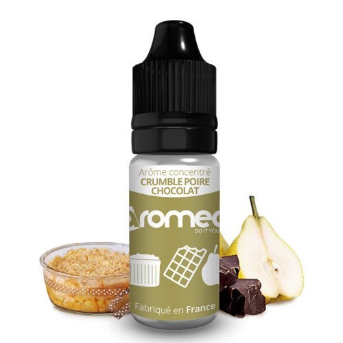 [B2D-10-25] Arôme Crumble Poire Chocolat (10 ml)