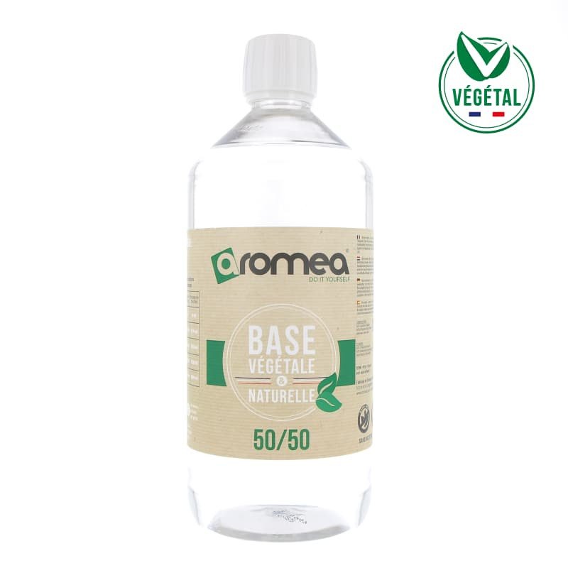 [D2G-10-1] Base végétale 50/50 - 1L (0 mg)